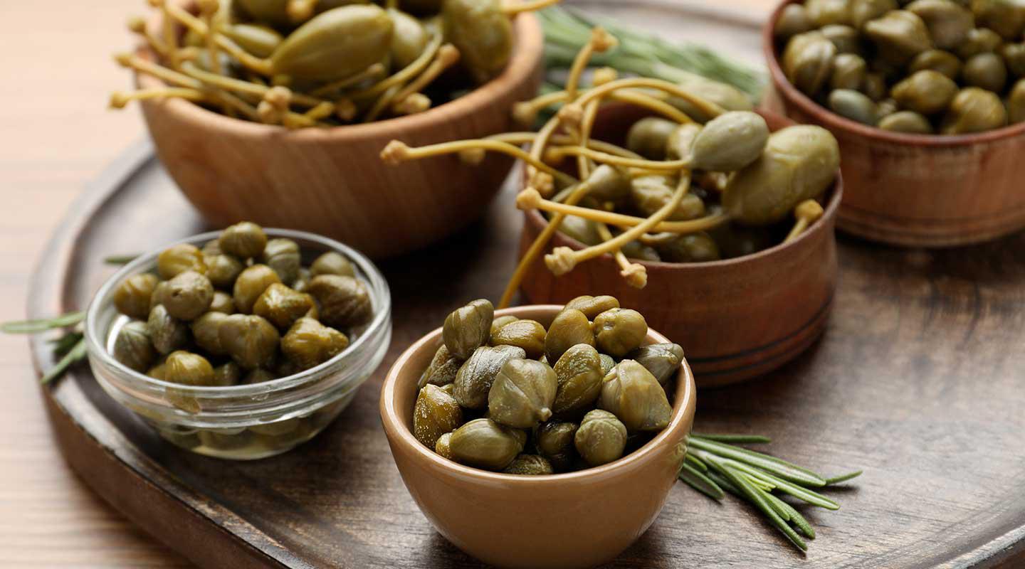 Quercetina a Tavola: scegli i Capperi e i Cucunci